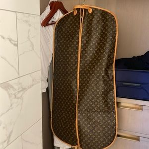 Authentic Louis Vuitton hanging garment bag